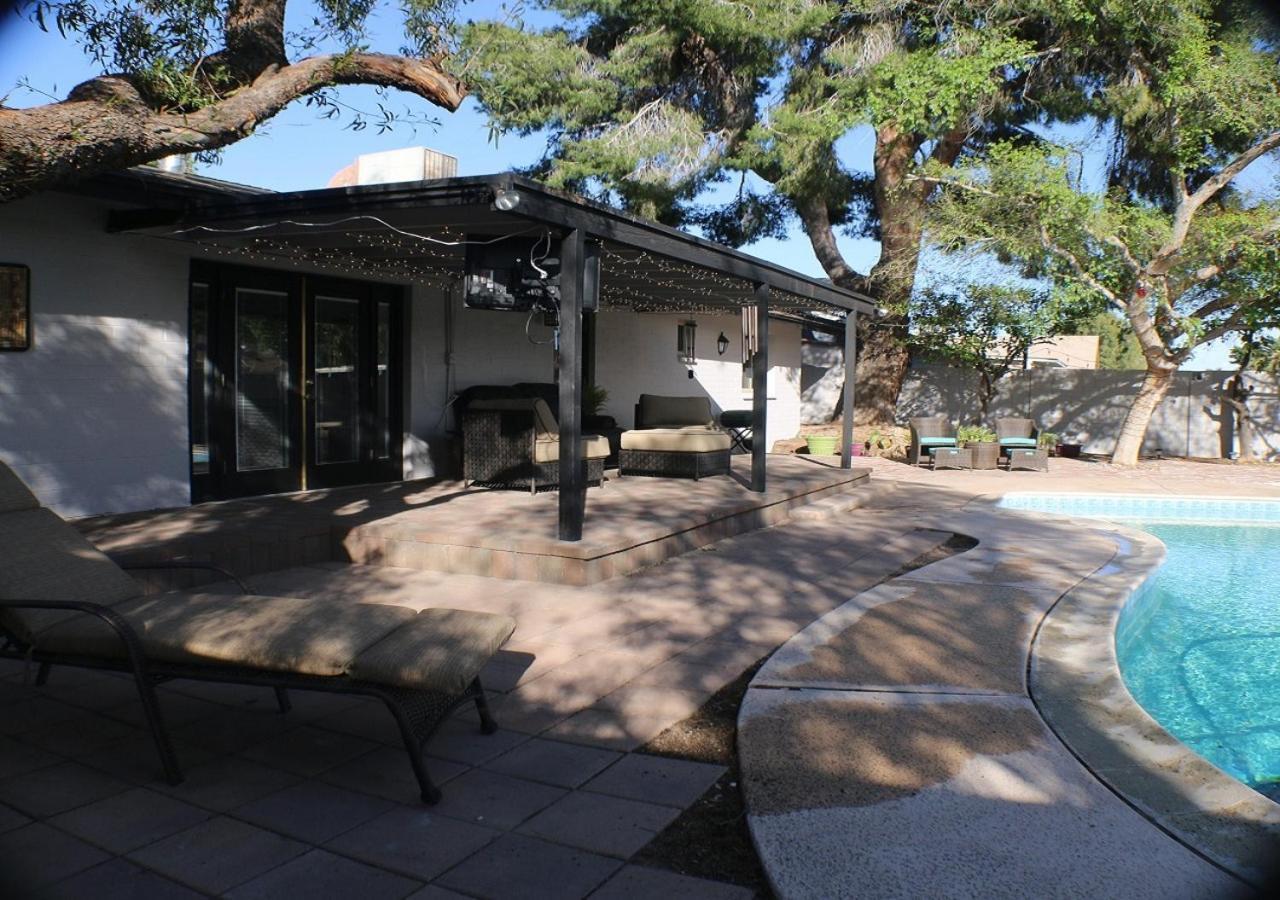 Tempe Escape With Heated Pool, Billiards & Firepit Fun Exterior foto