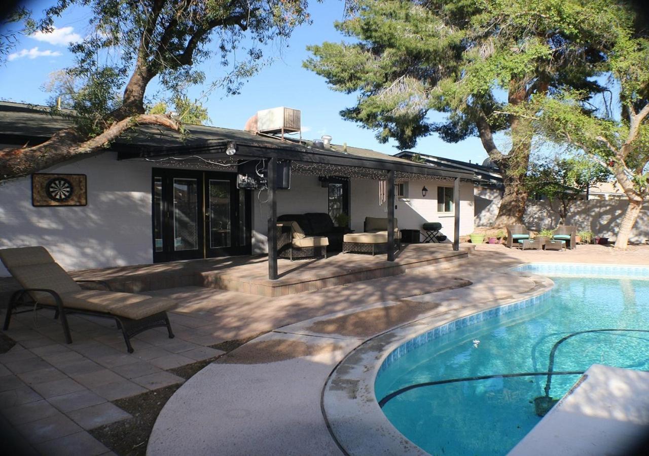 Tempe Escape With Heated Pool, Billiards & Firepit Fun Exterior foto